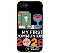 My First Communion 2026 New Level Achieved Comunione Custodia per iPhone SE (2020) / 7 / 8