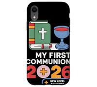My First Communion 2026 New Level Achieved Comunione Custodia per iPhone XR
