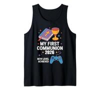My First Communion 2026 New Level Achieved Comunione Gaming Canotta