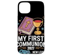 My First Communion 2027 New Level Achieved Prima Comunione Custodia per iPhone 15 Plus