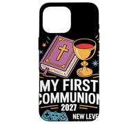 My First Communion 2027 New Level Achieved Prima Comunione Custodia per iPhone 16 Pro Max