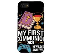 My First Communion 2027 New Level Achieved Prima Comunione Custodia per iPhone SE (2020) / 7 / 8