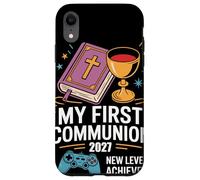 My First Communion 2027 New Level Achieved Prima Comunione Custodia per iPhone XR