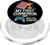 My First Communion 2027 New Level Achieved Prima Comunione PopSockets PopGrip per MagSafe