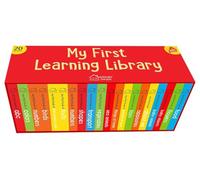 My First Complete Learning Library: Boxset of 20 Board Books Gift Set for Kids: Boxset of Board Books for Kids Horizontal Design