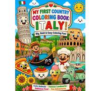 My First Country Coloring Book. Italy!