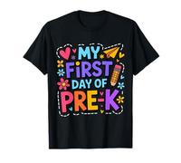 My First Day of Pre-K Back To School Ragazzi Bambini Ragazze Maglietta