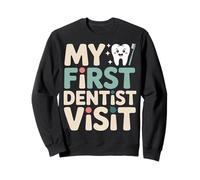 My First Dentist Visit Kids Spazzolino da Denti Smile Felpa