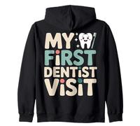 My First Dentist Visit Kids Spazzolino da Denti Smile Felpa con Cappuccio