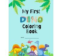 My First Dino Coloring Book