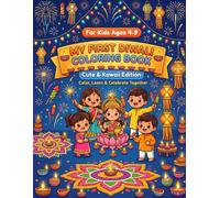 My First Diwali Coloring Book: Cute & Kawaii Edition