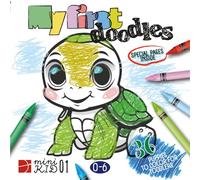 My first doodles: Coloring and Activity Book for Kids Ages 0-6 | Creative Drawing, Fingerprints, and Fun Learning Games for Little Artists