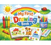 My First Drawing Book - Plain White Landscape Drawing Book for Kids and Students 40 Pages