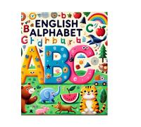 "My First English Alphabet & Coloring Book"
