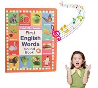 My First English Sound Toy 470+ Words, 21 Themes, English Words Sound Book Juguete Educativo for Educational Language, School Education & Perfect Educational Gift (B x1PCS)