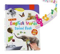 My First English Sound Toy 470+ Words, 21 Themes, English Words Sound Book Juguete Educativo for Educational Language, School Education & Perfect Educational Gift (A x1PCS)