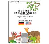 My First English Words: Color, Trace & Learn English - Made for Little Learners