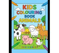 My First Farm and Pet Animals Colouring Book for Kids