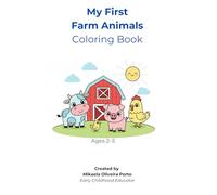 My First Farm Animals Coloring Book