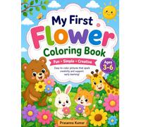 My First Flower Coloring Book