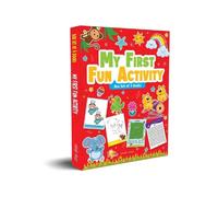 My First Fun Activity Boxset of 4 Books Spot the Difference, Mazes, (Tascabile)