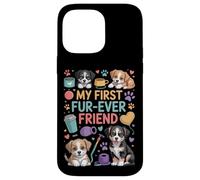 My First Fur Ever Friend - Simpatica opera d'arte per cuccioli Custodia per iPhone 14 Pro Max