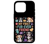 My First Fur Ever Friend - Simpatica opera d'arte per cuccioli Custodia per iPhone 16 Pro
