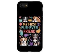 My First Fur Ever Friend - Simpatica opera d'arte per cuccioli Custodia per iPhone SE (2020) / 7/8