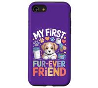 My First Fur Ever Friend - Simpatica opera d'arte per cuccioli Custodia per iPhone SE (2020) / 7/8