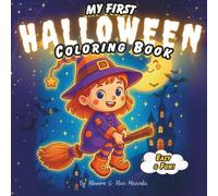 My First Halloween: Cute and Easy Coloring Book for Kids