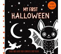 My First Halloween: High contrast baby book for new borns, full of halloween images