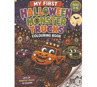 My First Halloween Monster Trucks Colouring Book