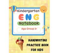My First Handwriting Practice Book: 3-Line Writing Paper for Kids (Ages 3-6)