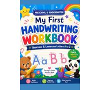 My First Handwriting Workbook: Uppercase & Lowercase Letters A-Z
