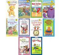 My First I Can Read Books Set of 10: Sid and Sam, Splish Splash!, Mrs. Brice's Mice, Tick Tock Clock, Whose Hat Is It?, Itty Bitty Kitty, Mine's the Best, Biscuit Early Reading Storybooks Collection
