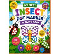 My First Insect Dot Marker Activity Book