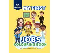 My First Jobs Coloring Book for Toddlers/Preschoolers