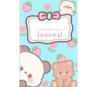 My First Journal - Cute Animals: 80 Pages Write & Draw Notebook, Half Lined Half Blank