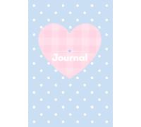 My First Journal: Elegant Polka Dot: 80 Pages Write & Draw Notebook, Half Lined Half Blank