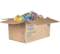 My First Jovi Plastilin Baby, pasta modellante molto facile da modellare per bambini dai 12 mesi in su, 60 barre in 4 colori