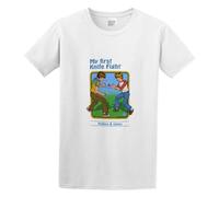 My First Knife Fightclothing Mens Short Sleeve White XXL