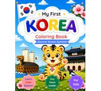 My First Korea Coloring Book for Kids