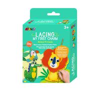 My First Lacing Kit Animal Friends Improve Sewing and Stitching Skills Cre