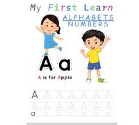 My First Learn: Alphabets & Numbers