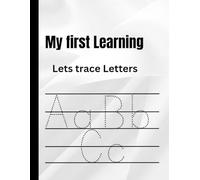 My first learning: Lets trace Letters