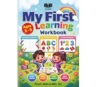 My First Learning Workbook: Pencil Skills & ABC, 123