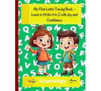 My First Letter Tracing Book: Learn to write a to z with joy and confidence .Letter tracing workbook with 180 practice pages for kids ages 3 to 7