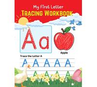 My First Letter Tracing Workbook: Fun Handwriting Practice with Alphabet Tracing, Pre-Writing Lines, Uppercase & Lowercase Letters, and Early Learning Activities
