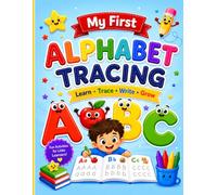 My First Letter Tracing Workbook: Learn Uppercase & Lowercase Alphabet Writing for Preschool & Kindergarten