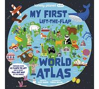 Kate Baker Lonely Planet Kids My First Lift-The-Flap World At (Libro di cartone)